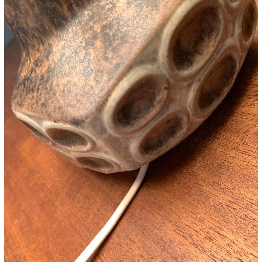 Mid-Century Danish Studio Pottery Table Lamp by Marianne Stark, 1960s For Sale 6