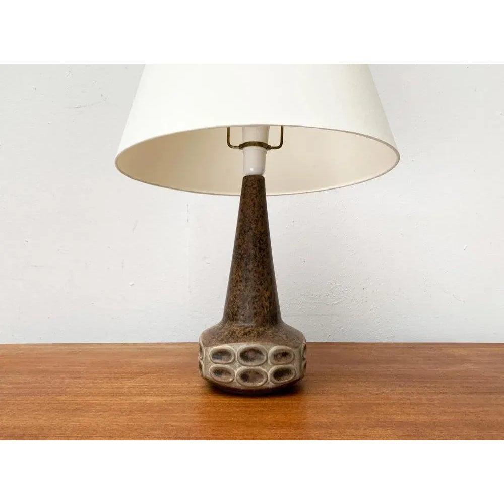 Ceramic Mid-Century Danish Studio Pottery Table Lamp by Marianne Stark, 1960s For Sale