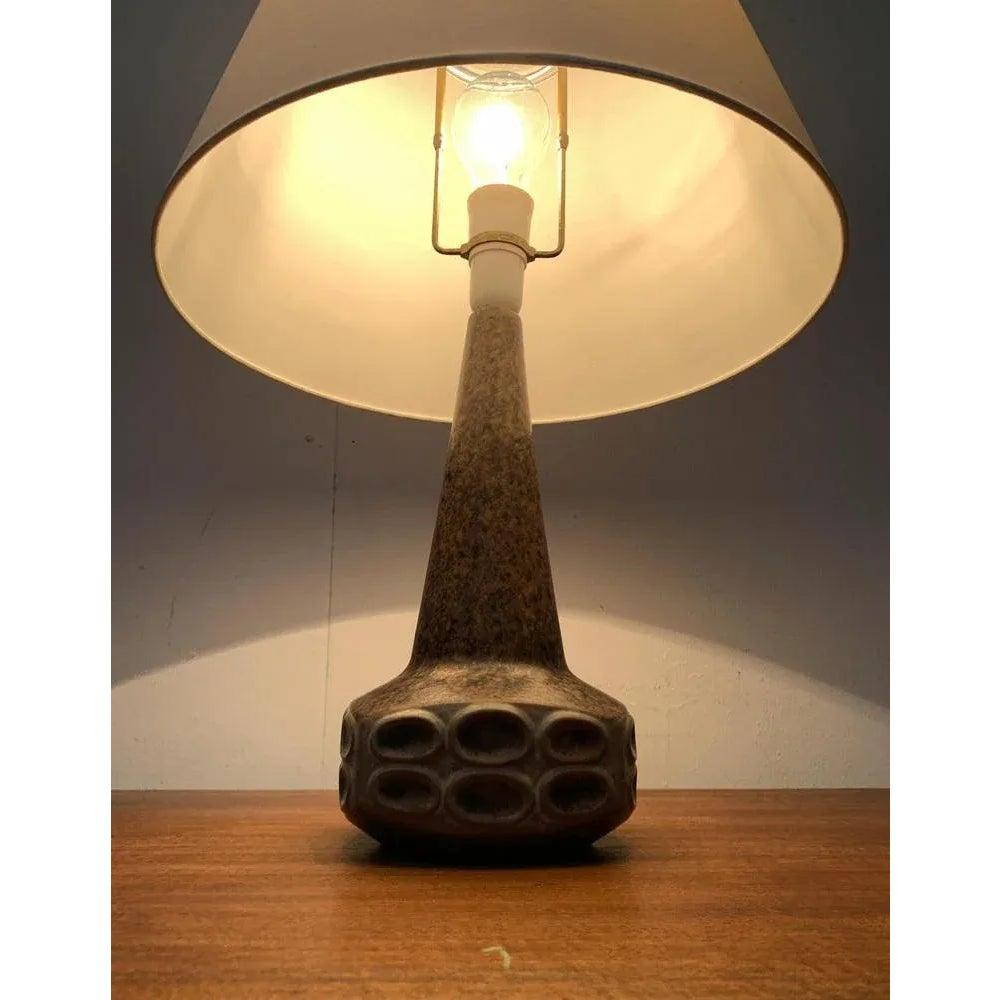 Mid-Century Danish Studio Pottery Table Lamp by Marianne Stark, 1960s For Sale 2