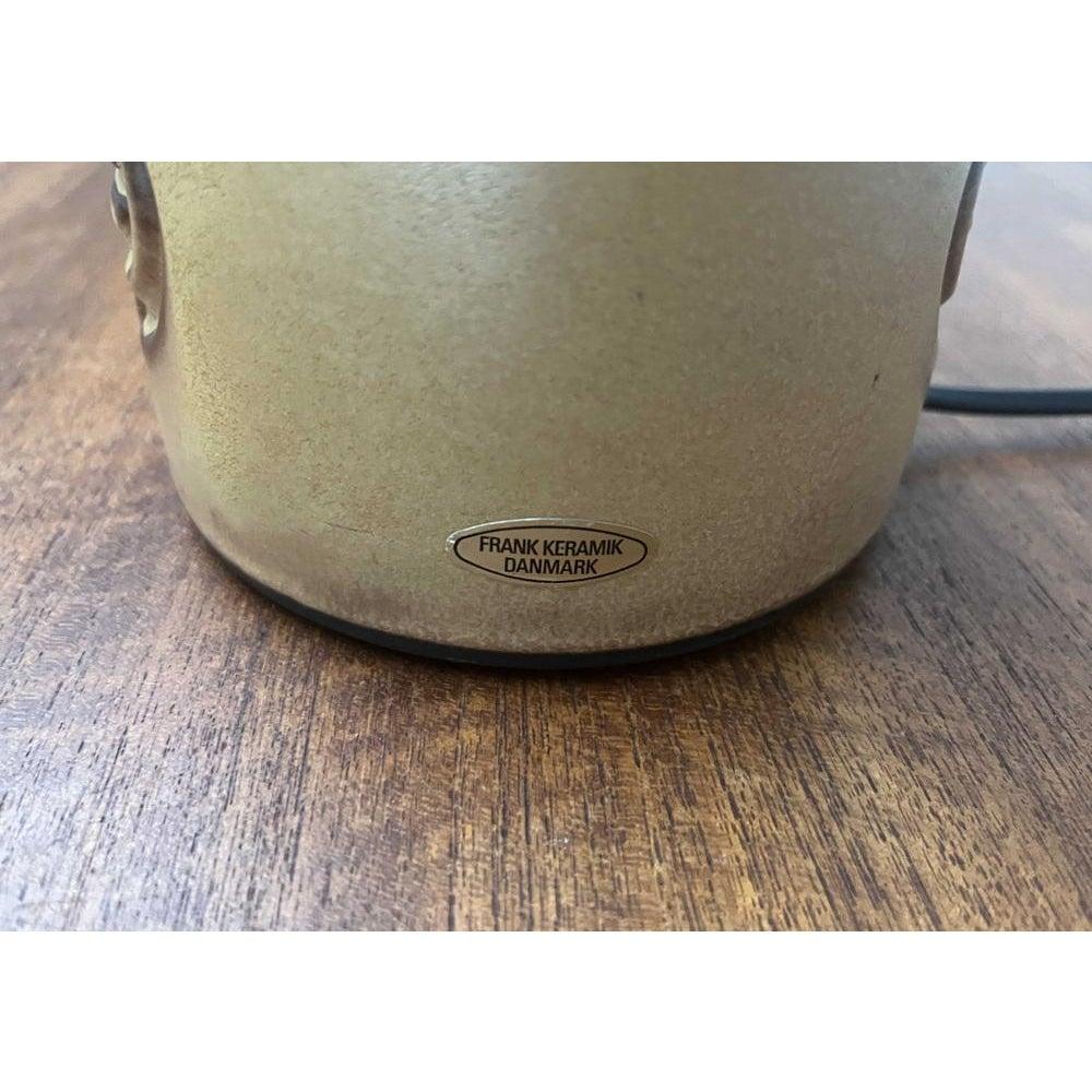 Lampe de table du milieu du siècle en Studio Pottery danois de Frank Keramik, années 1960 en vente 3