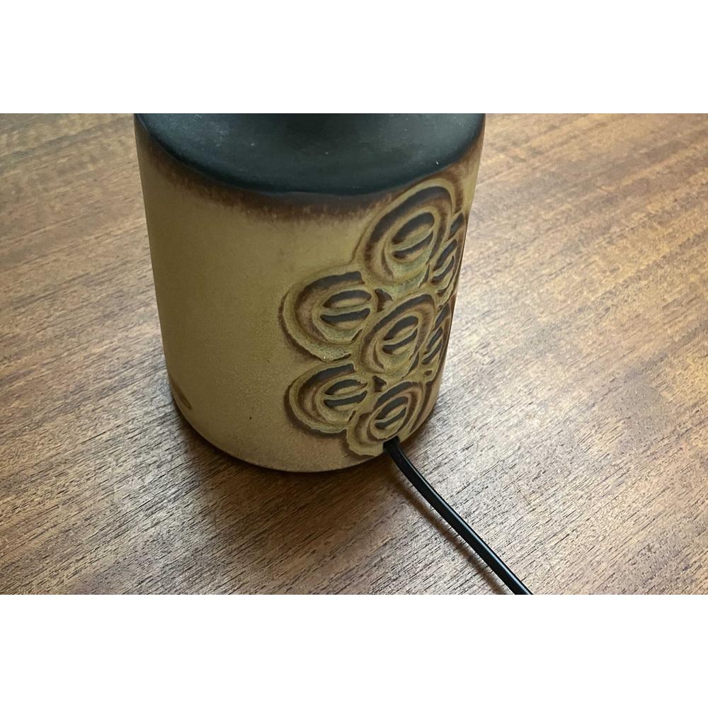 Lampe de table du milieu du siècle en Studio Pottery danois de Frank Keramik, années 1960 en vente 4