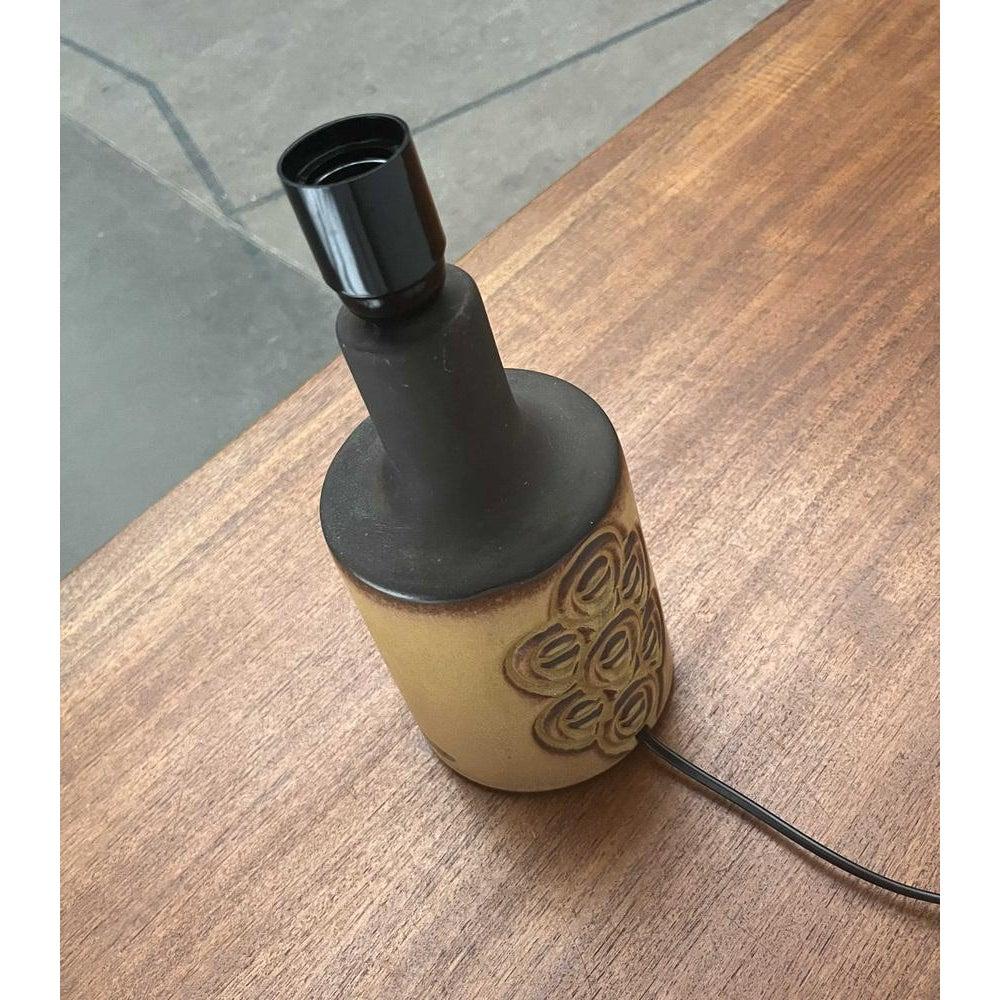 Lampe de table du milieu du siècle en Studio Pottery danois de Frank Keramik, années 1960 en vente 5