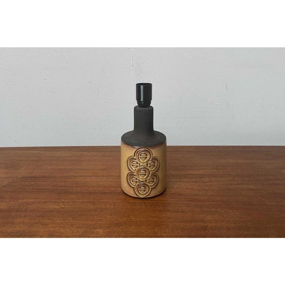 Céramique Lampe de table du milieu du si�ècle en Studio Pottery danois de Frank Keramik, années 1960 en vente