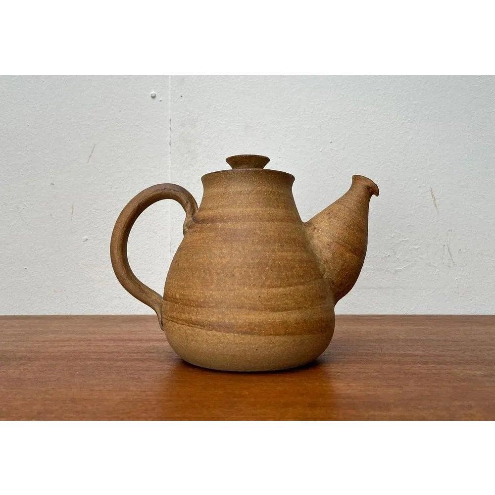 Théière du Studio Pottery danois du milieu du siècle 1976 Excellent état - En vente à Hamburg, DE