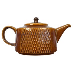 Mid-Century Danish Studio Pottery Teapot from Søholm, 1960s