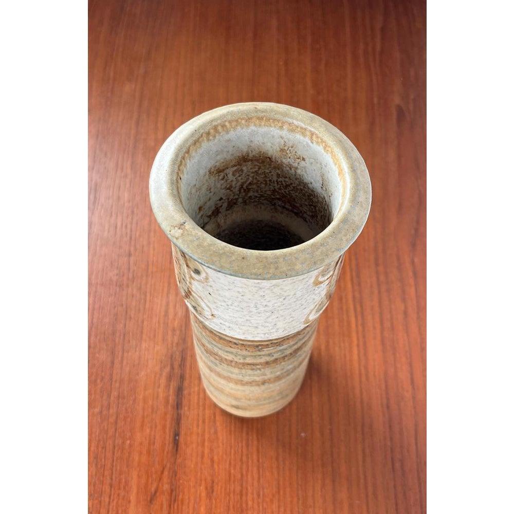 Vaso in Studio Pottery danese di metà secolo di Svend Aage Jensen per Søholm, anni '60 in vendita 5