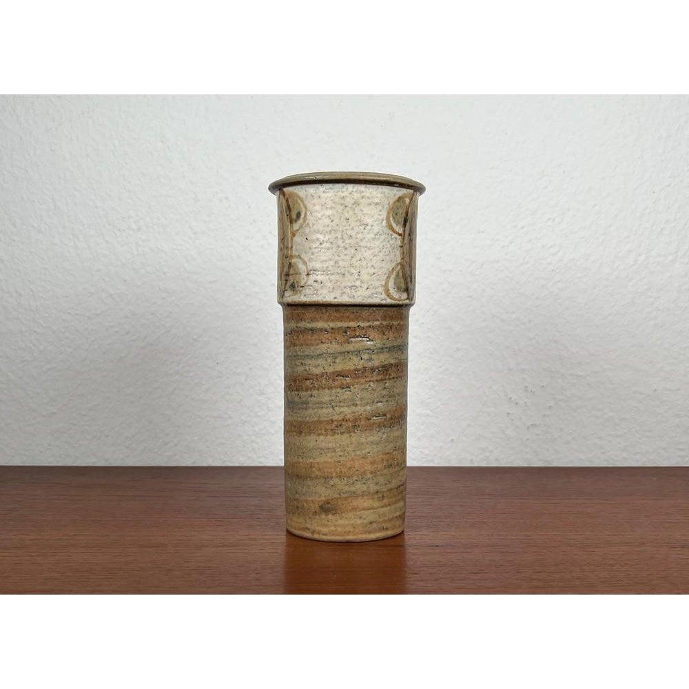 Cotto Vaso in Studio Pottery danese di metà secolo di Svend Aage Jensen per Søholm, anni '60 in vendita