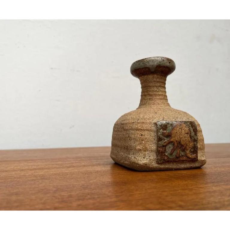 Vaso in Studio Pottery danese del 1960 di Tue Poulsen, metà secolo In condizioni ottime in vendita a Hamburg, DE