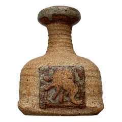 Mid-Century Danish Studio Pottery Vase by Tue Poulsen, 1960s