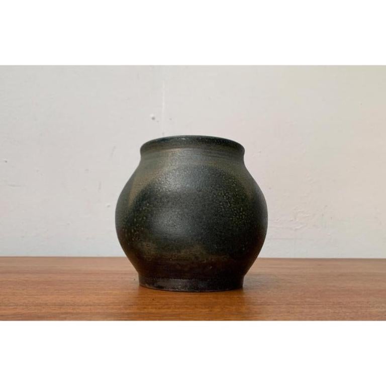 Mid-Century moderno Vaso di Studio Pottery danese di metà secolo in vendita