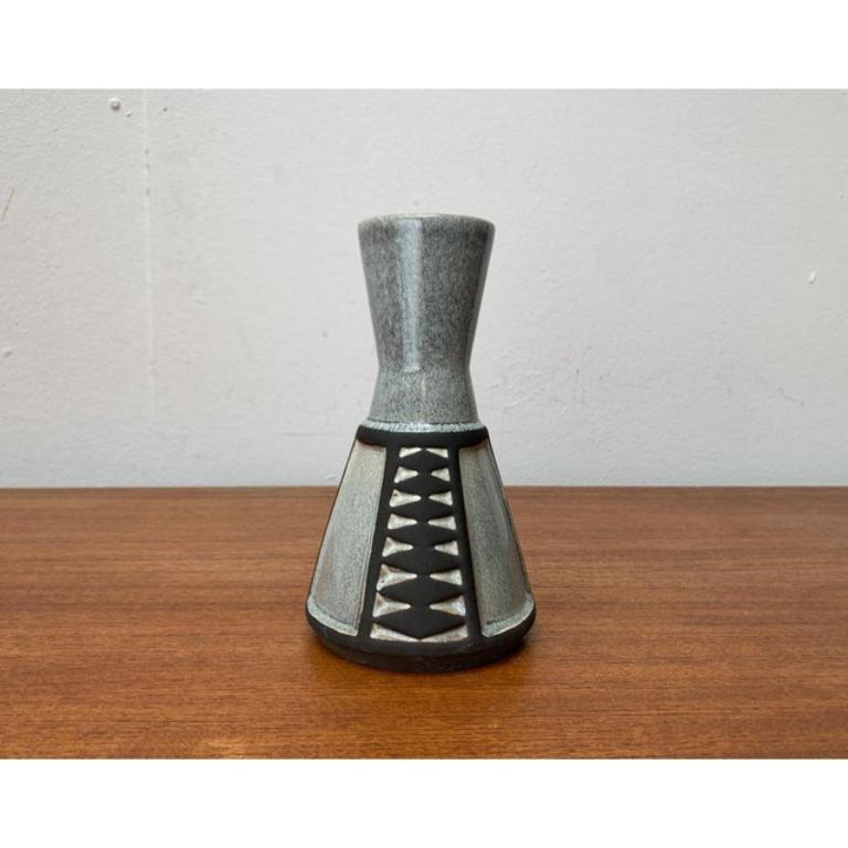 Vaso di Studio Pottery danese di metà secolo di Frank Keramik, anni '60 in vendita 4