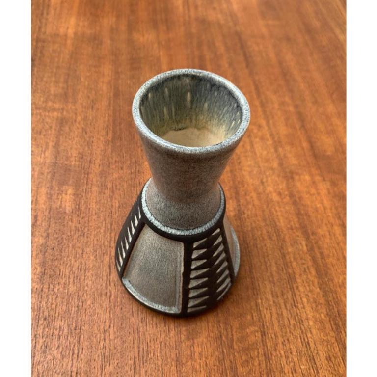 Danese Vaso di Studio Pottery danese di metà secolo di Frank Keramik, anni '60 in vendita