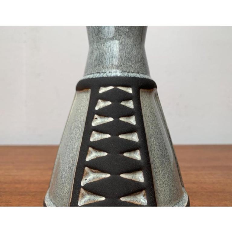 Vaso di Studio Pottery danese di metà secolo di Frank Keramik, anni '60 In condizioni ottime in vendita a Hamburg, DE