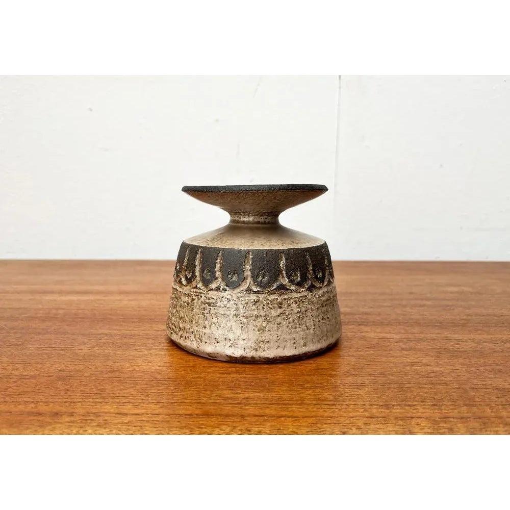Vaso di Studio Pottery danese di metà secolo di Lovemose, anni '60 in vendita 5