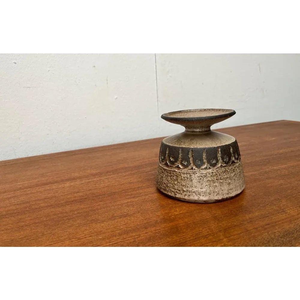 Vaso di Studio Pottery danese di metà secolo di Lovemose, anni '60 in vendita 1