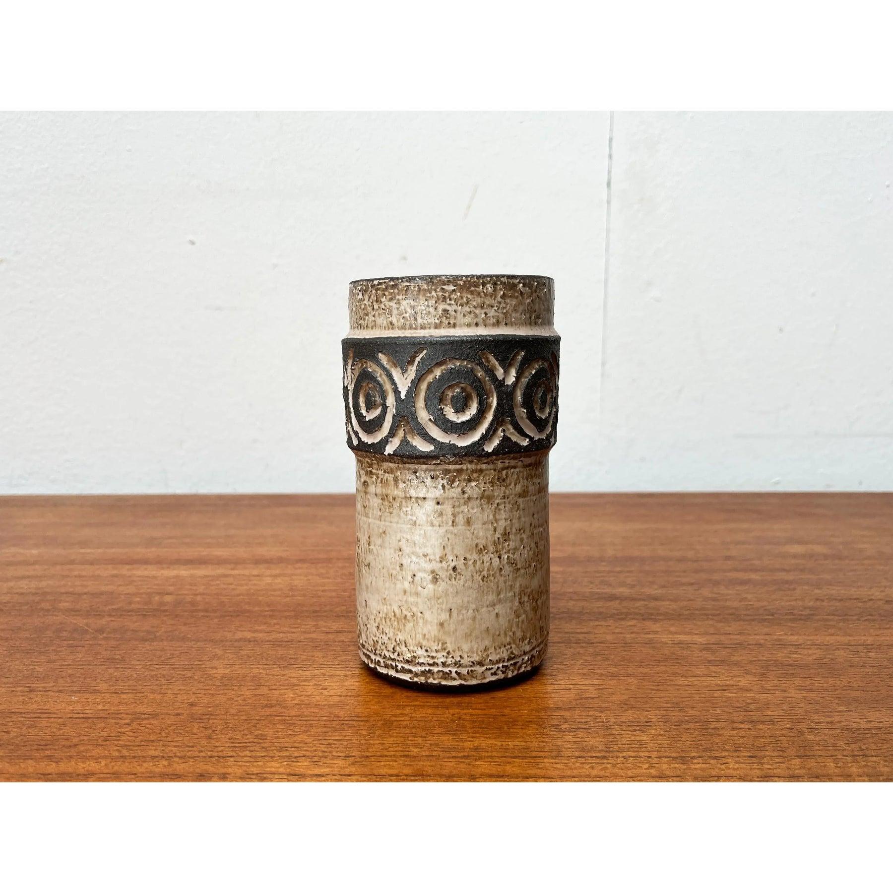 Vaso di Studio Pottery danese di metà secolo di Lovemose Denmark, anni '60 in vendita 4