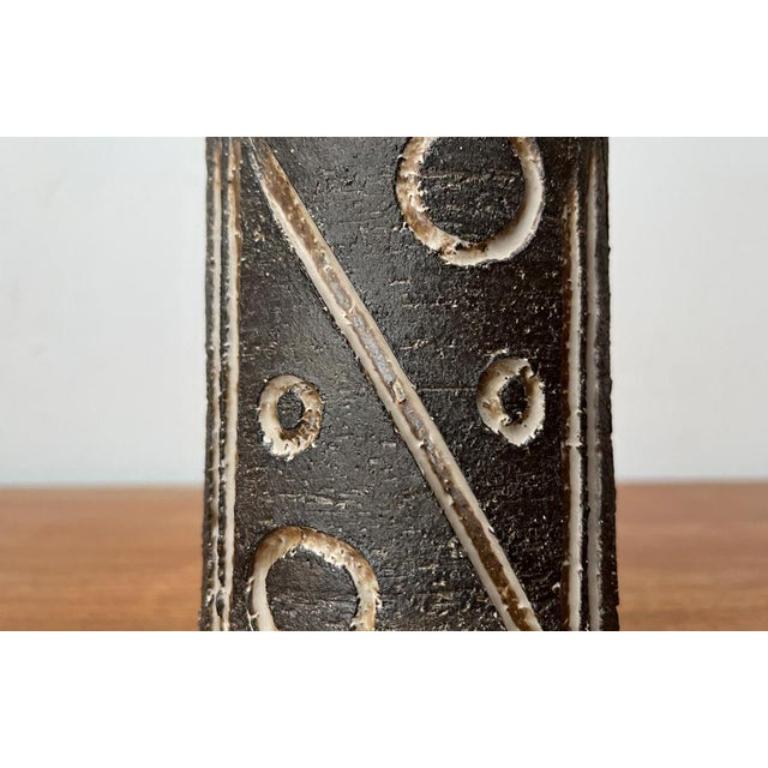 Danese Vaso di Studio Pottery danese di metà secolo di Lovemose Denmark, anni '60 in vendita