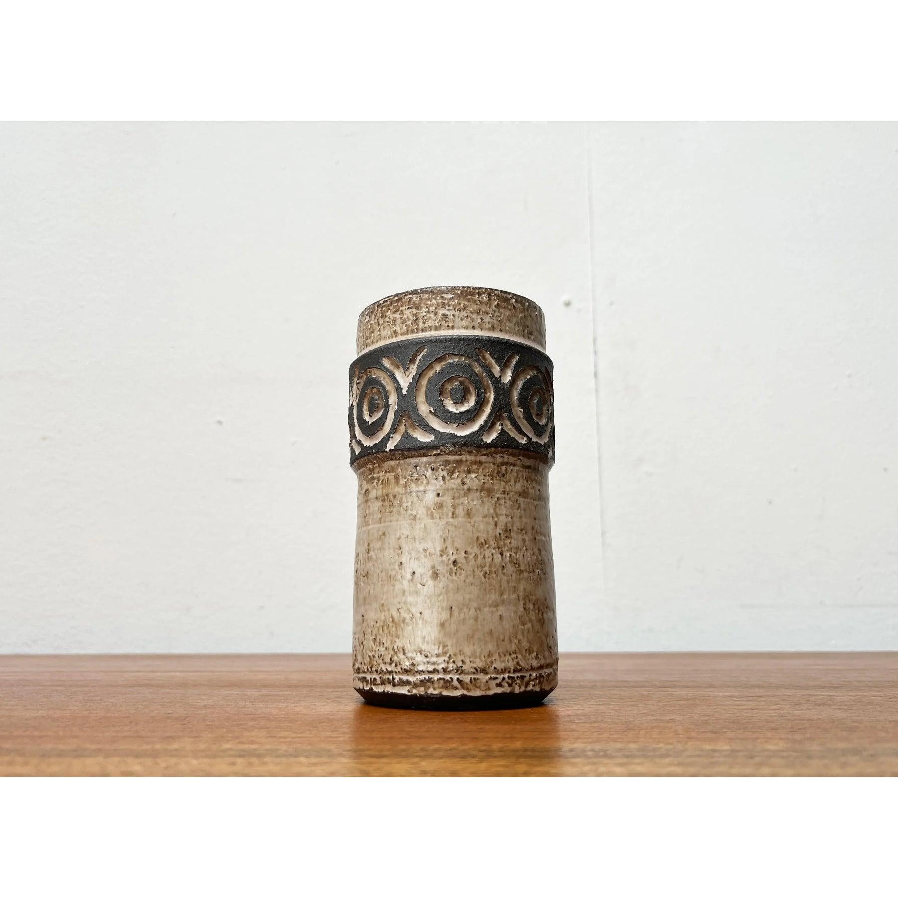 XX secolo Vaso di Studio Pottery danese di metà secolo di Lovemose Denmark, anni '60 in vendita