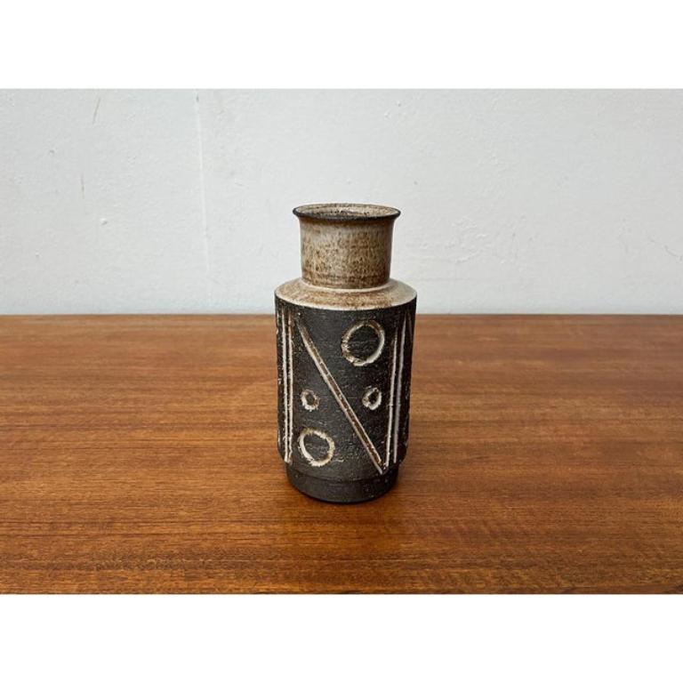 XX secolo Vaso di Studio Pottery danese di metà secolo di Lovemose Denmark, anni '60 in vendita