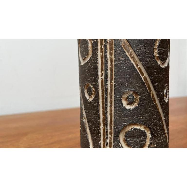 Vaso di Studio Pottery danese di metà secolo di Lovemose Denmark, anni '60 in vendita 1