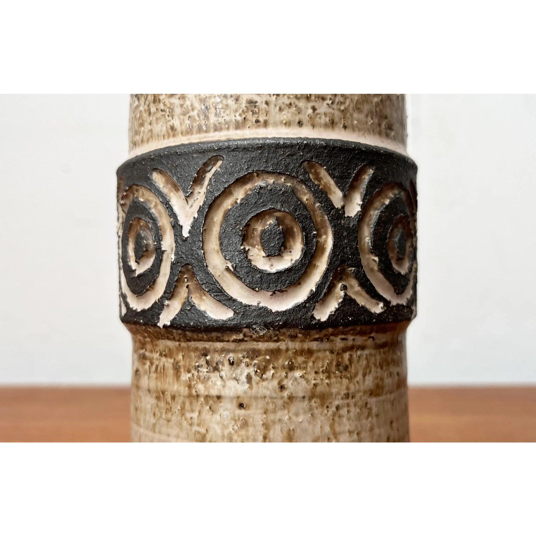 Vaso di Studio Pottery danese di metà secolo di Lovemose Denmark, anni '60 in vendita 2