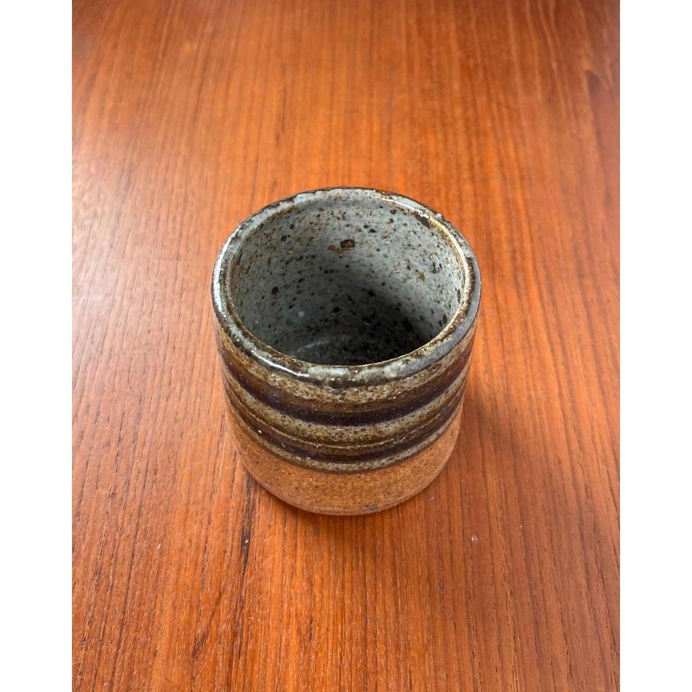 Danese Vaso di Studio Pottery danese di metà secolo di Studio Pottery, anni '60 in vendita