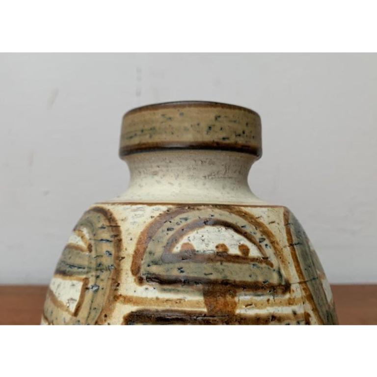 Vaso di Studio Pottery danese di metà secolo di Søholm, anni '60 in vendita 3