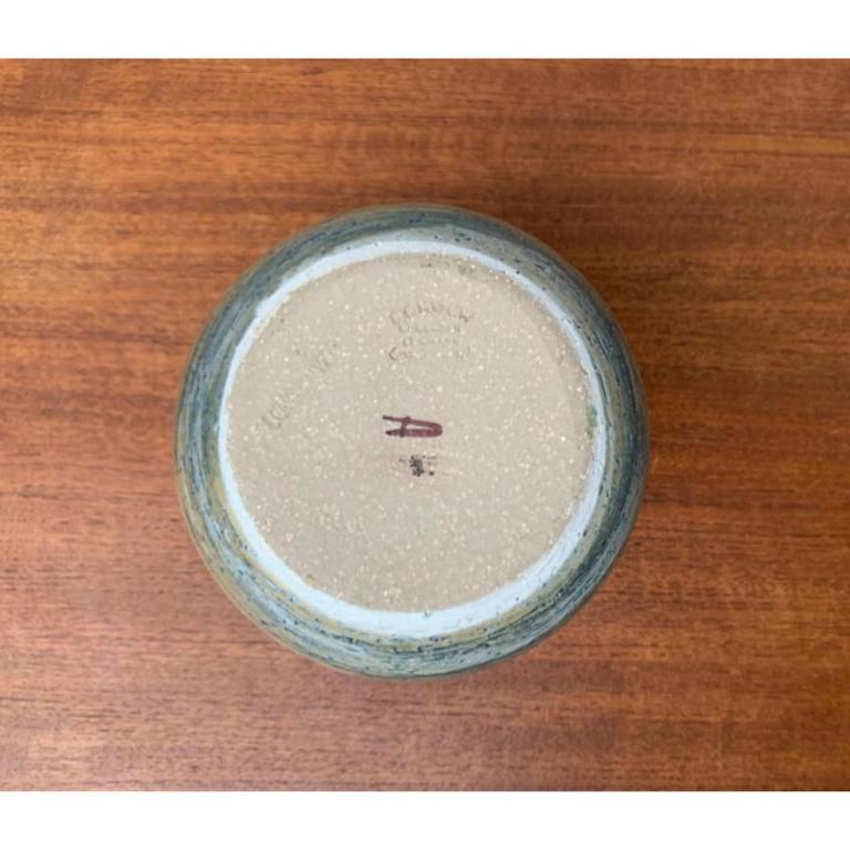 Vaso di Studio Pottery danese di metà secolo di Søholm, anni '60 in vendita 5