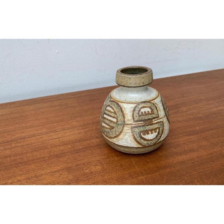 Danese Vaso di Studio Pottery danese di metà secolo di Søholm, anni '60 in vendita