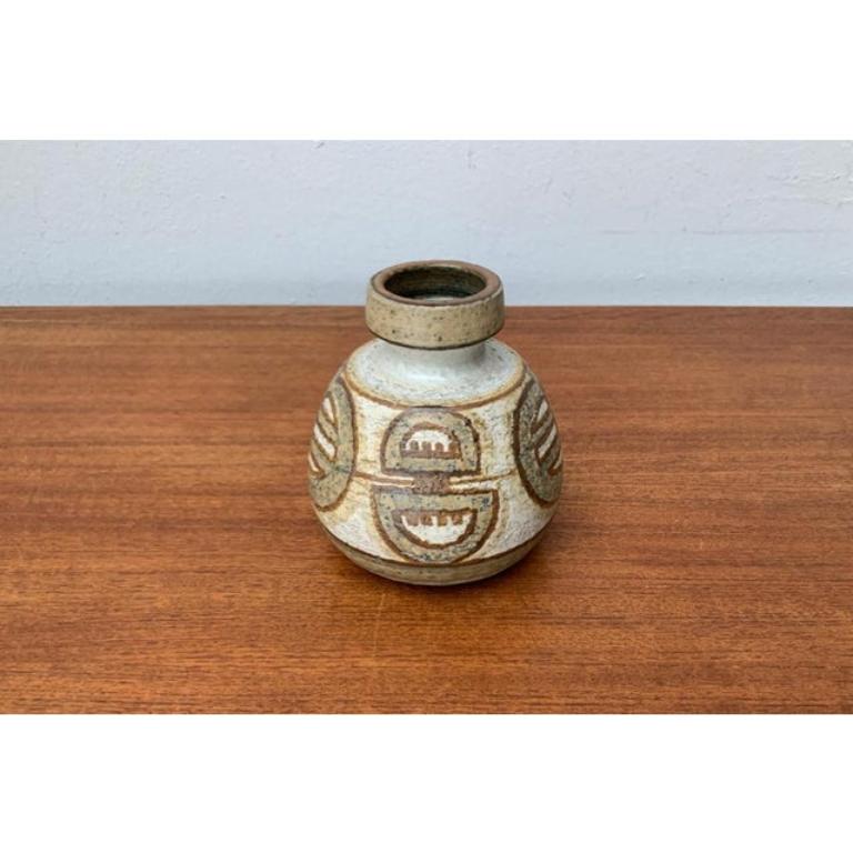 XX secolo Vaso di Studio Pottery danese di metà secolo di Søholm, anni '60 in vendita