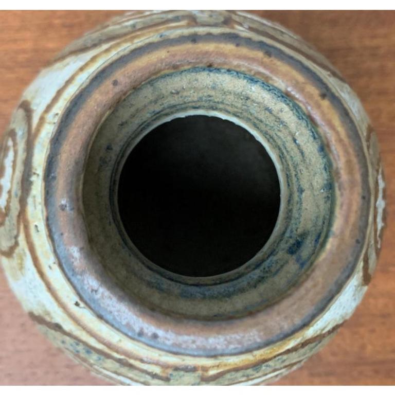 Ceramica Vaso di Studio Pottery danese di metà secolo di Søholm, anni '60 in vendita