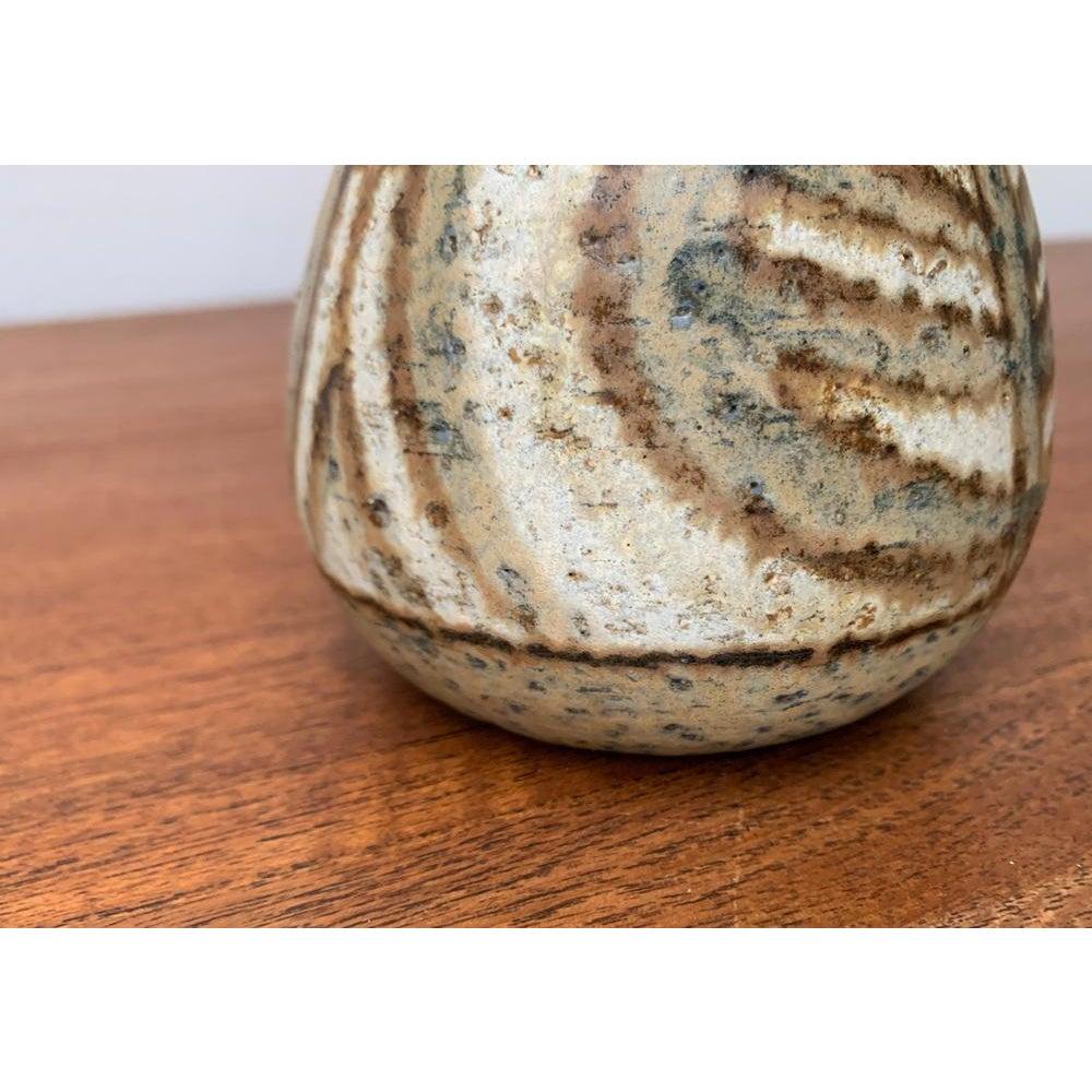 Vaso di Studio Pottery danese di metà secolo di Søholm in vendita 3