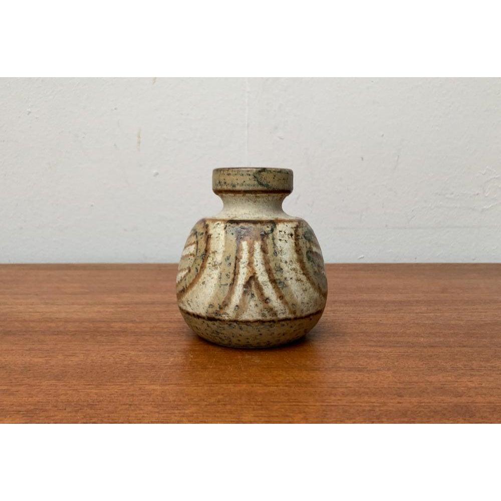 Vaso di Studio Pottery danese di metà secolo di Søholm in vendita 5