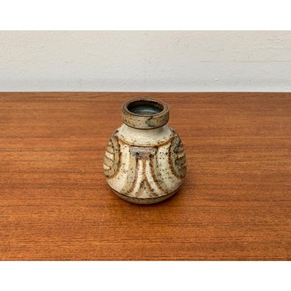 XX secolo Vaso di Studio Pottery danese di metà secolo di Søholm in vendita