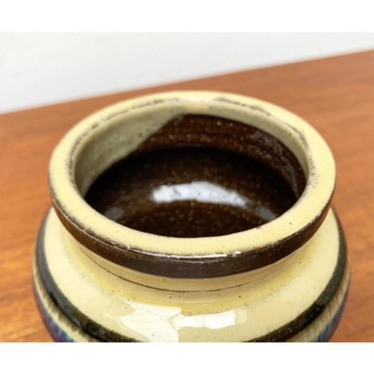 Mid-Century moderno Vaso di Studio Pottery danese di metà secolo di Thomas Toft, anni '60 in vendita