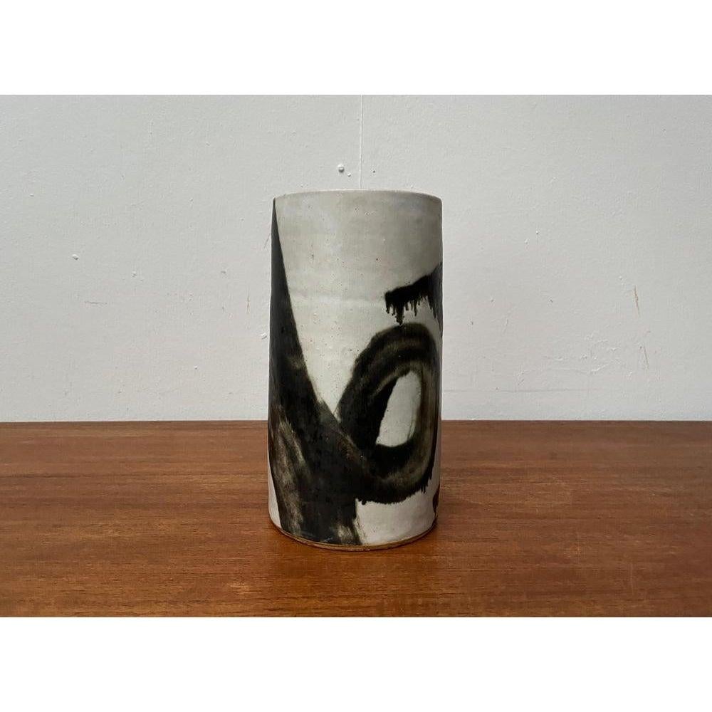 Vaso di Studio Pottery danese di metà secolo di Vinge, anni '60 in vendita 4