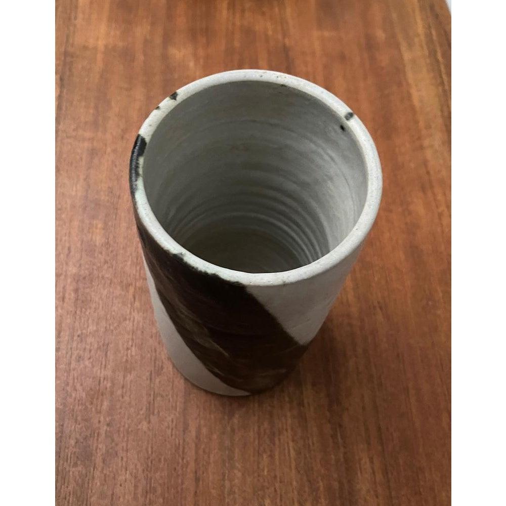 Mid-Century moderno Vaso di Studio Pottery danese di metà secolo di Vinge, anni '60 in vendita