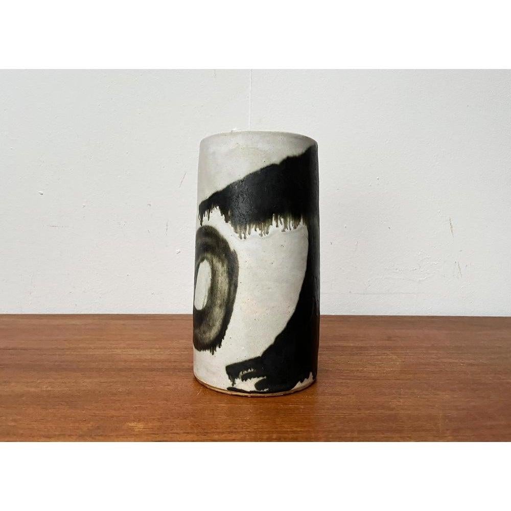 Vaso di Studio Pottery danese di metà secolo di Vinge, anni '60 In condizioni ottime in vendita a Hamburg, DE