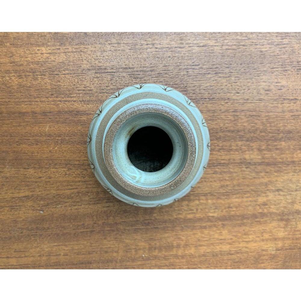 XX secolo Vaso di Studio Pottery danese di metà secolo in gres di Noomi Backhausen, anni '60 in vendita