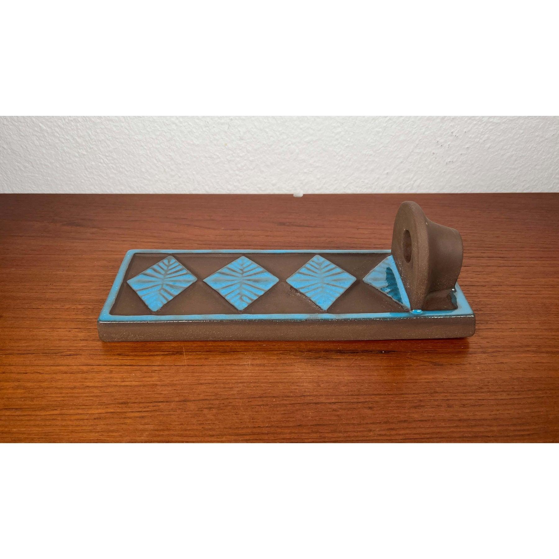 Portavelas de pared de Studio Pottery danés de mediados de siglo de Knabstrup, años 60 Danés en venta
