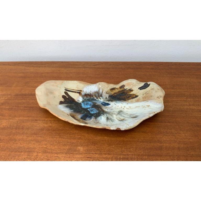 Dänischer Wandteller aus Studio Pottery aus der Jahrhundertmitte von Bent Stubbe Teglbjaerg, 1960er Jahre im Angebot 4