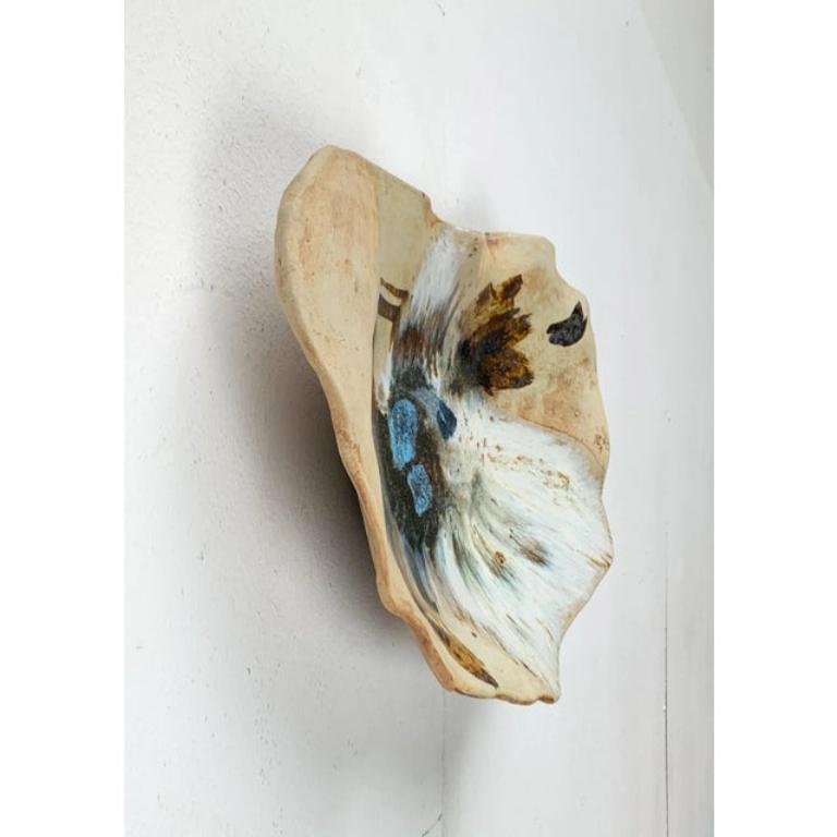 Dänischer Wandteller aus Studio Pottery aus der Jahrhundertmitte von Bent Stubbe Teglbjaerg, 1960er Jahre (20. Jahrhundert) im Angebot