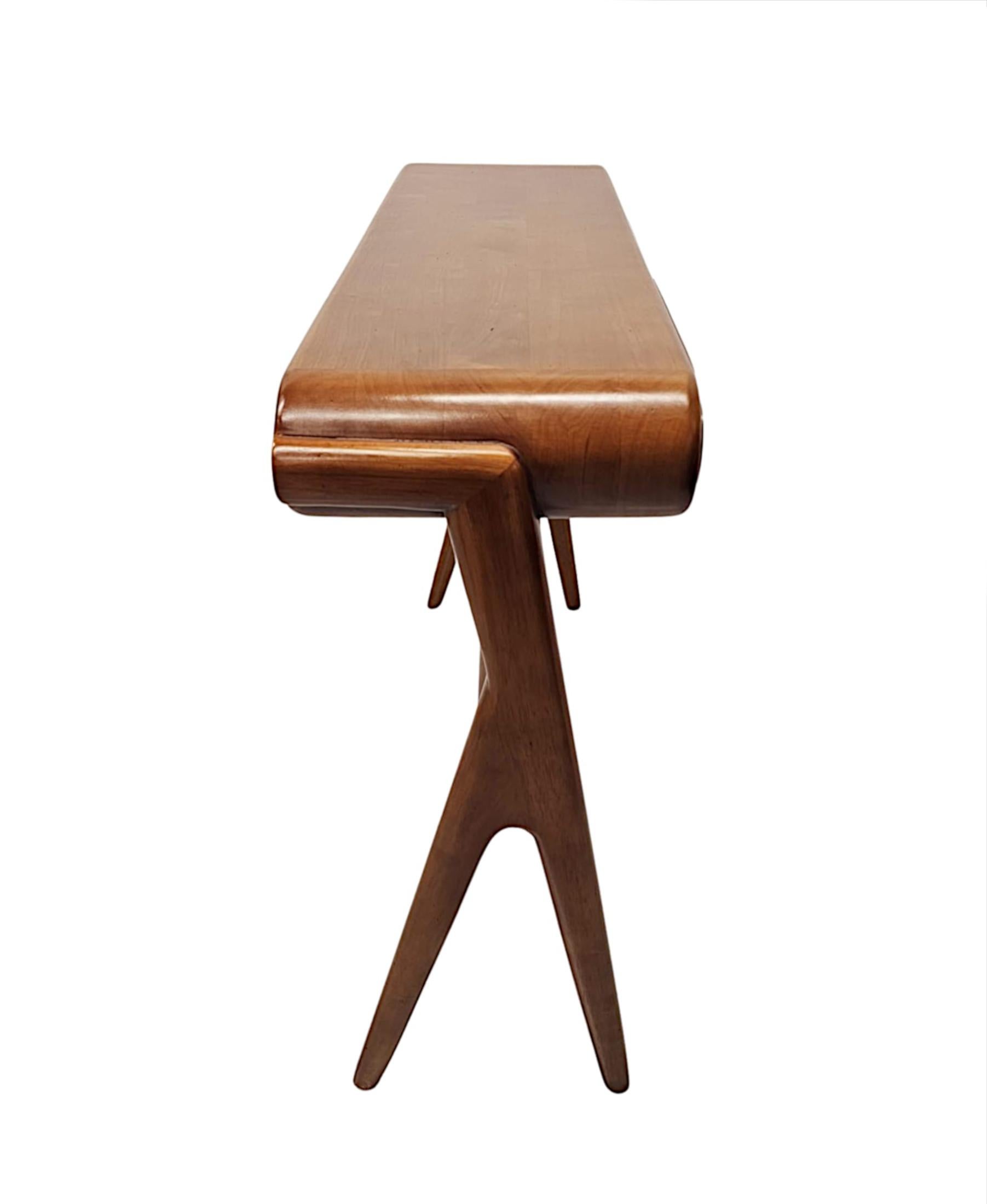 Mid Century Danish Style Console or Side Table For Sale 1
