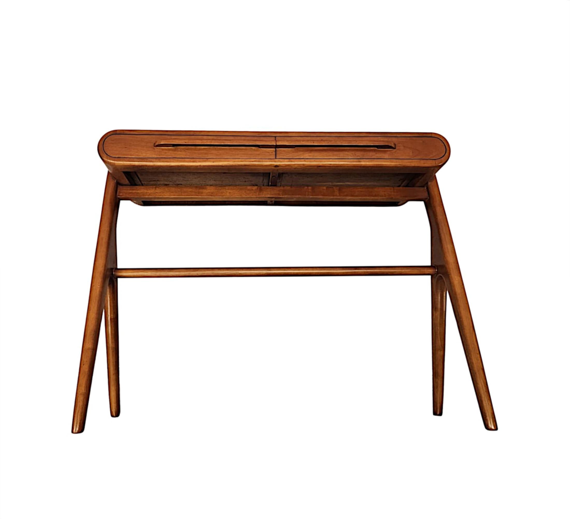 Mid Century Danish Style Console or Side Table For Sale 3