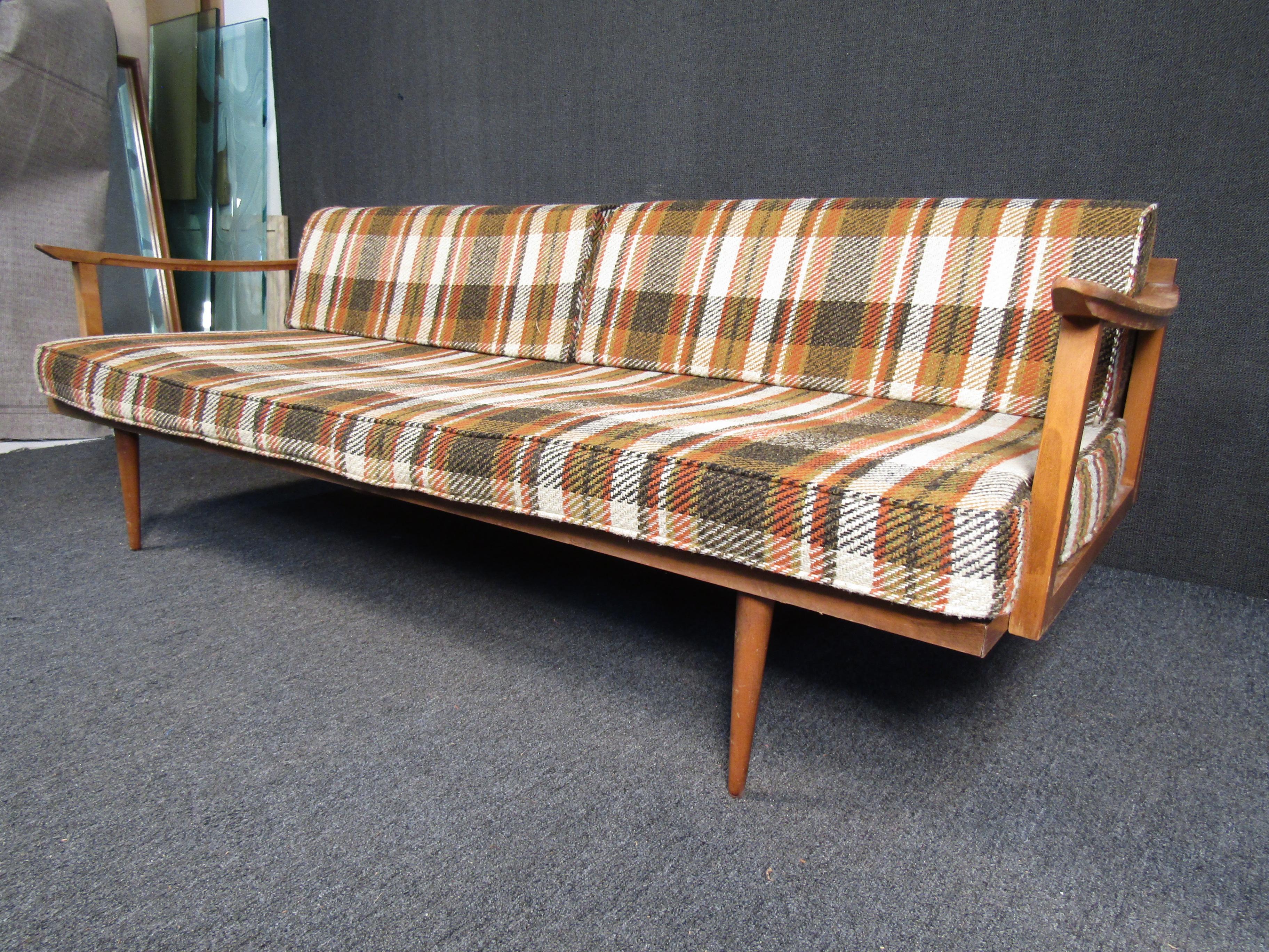 Macedonian Mid-Century Danish Style Couch For Sale