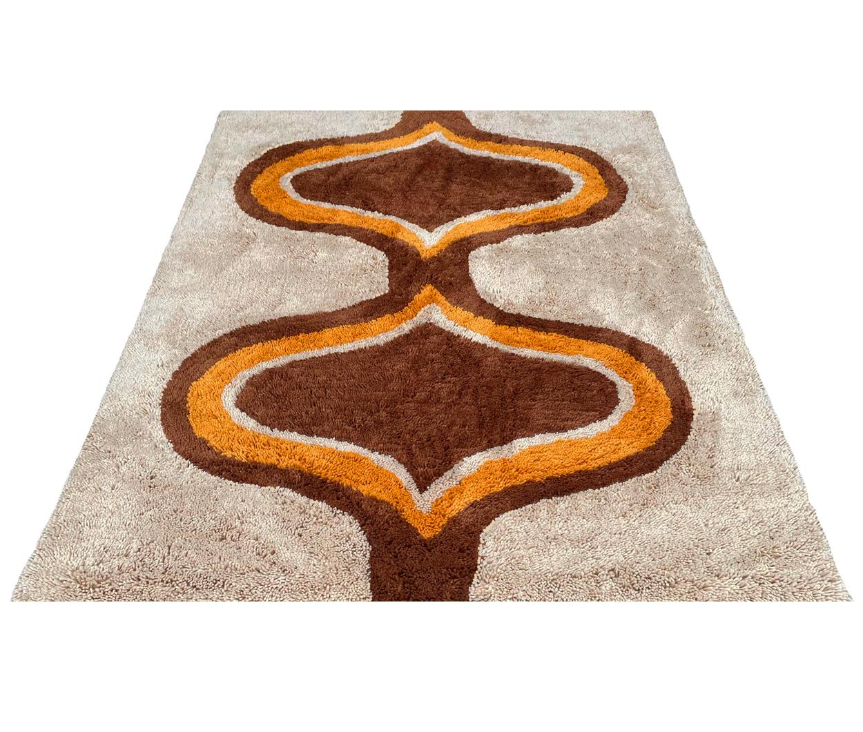 We are proud to offer these brand new, finely crafted, high quality designer shag rugs. These are truly inspired by the classic Scandinavian rug designs of the 1950’s and 1960’s. The entire look and feel were made to bring you back in time, from the