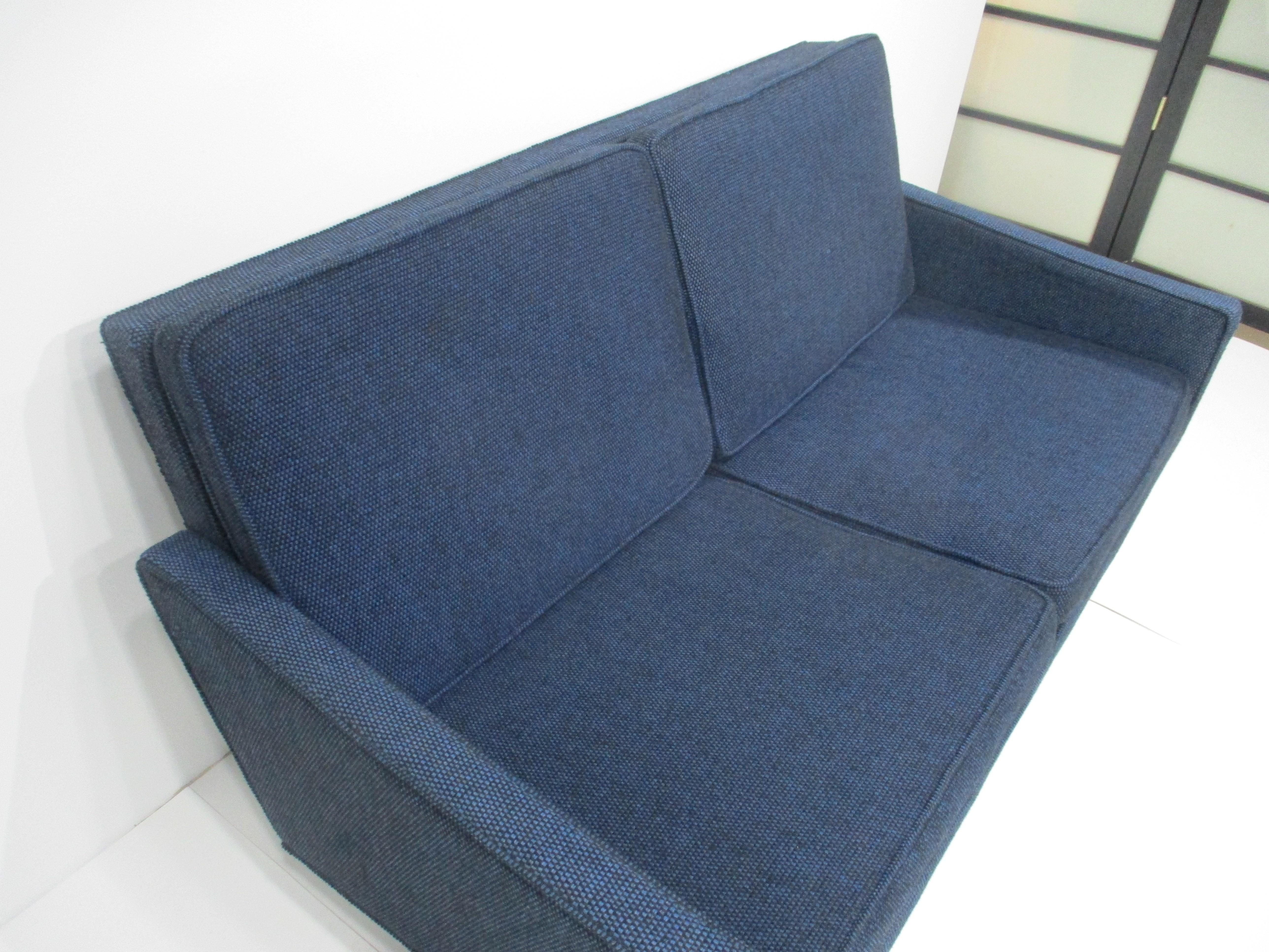 American Jens Risom Mid Century Danish Styled Loveseat ( A ) For Sale