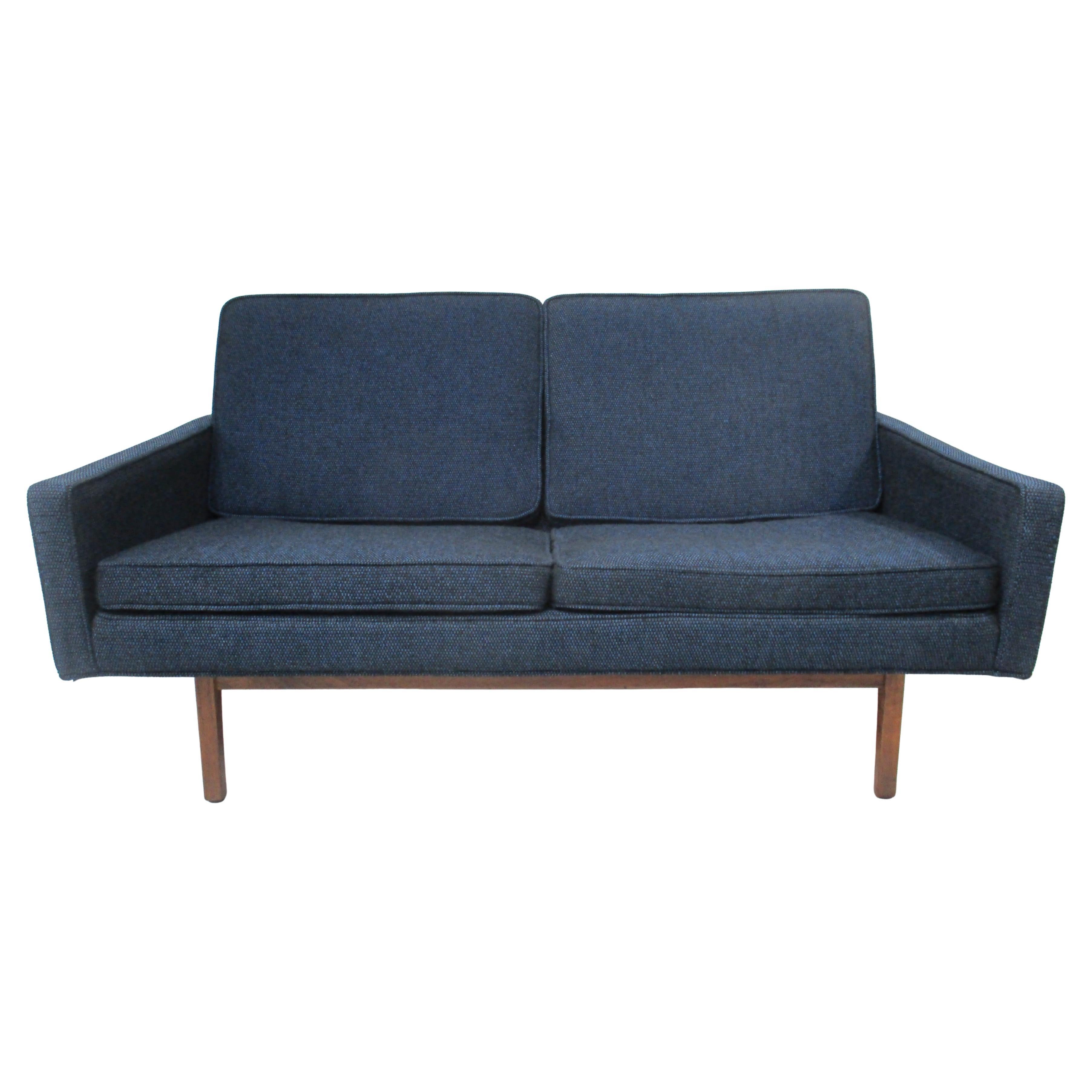 Jens Risom Mid Century Danish Styled Loveseat ( A ) For Sale
