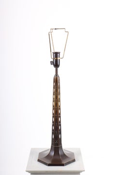 Dänische Mid-Century-Tischlampe aus Messing, 1950er Jahre