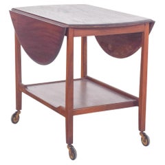 Mid Century Danish Tea Trolley with Flaps